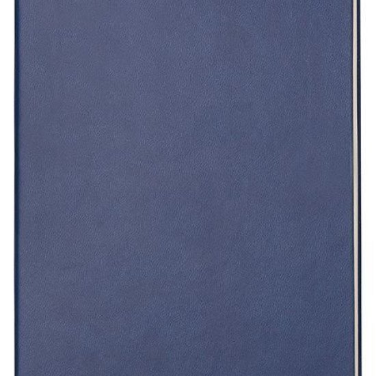 Блокнот в лінію A5 Thinkme Audrey, м'яка обкладинка, колір темно-синій - TM21222/26