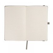 Блокнот в лінію А5 Thinkme Gracy, м'яка обкладинка, колір сірий - TM21223/30