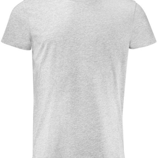 Футболка чоловіча James Harvest American U, колір сірий меланж - 2134017120S