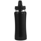 Пляшка для води 600 мл сталева Voyager, колір чорний - V4656-03