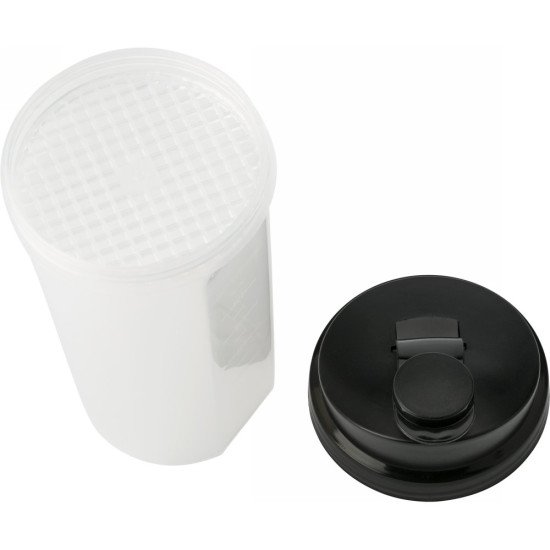 Пляшка-шейкер 700 мл пластикова Voyager, колір чорний - V7468-03