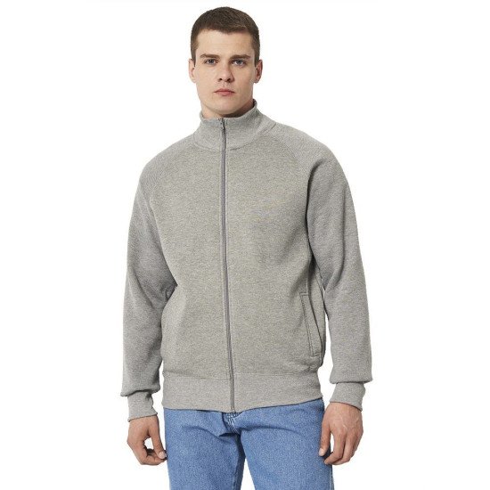 Світшот на блискавці SOL'S Sundae, колір насичений сірий меланж - HTB47200349L