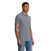 Футболка поло чоловіча SOL'S Paname, колір джинсовий меланж - 020812183XL