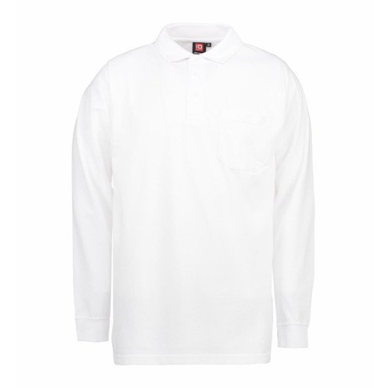 Лонгслів поло чоловічий PRO Wear, колір білий - 03260013XL