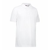 Футболка поло чоловіча PRO Wear на кнопках, колір білий - 03300013XL