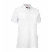 Футболка поло жіноча ID Stretch, колір білий - 05270013XL