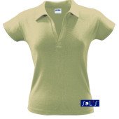 Футболка поло SOL'S Pretty, колір пісочно-бежевий - 11325121S