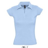 Футболка поло SOL'S Pretty, колір блакитний - 11325220L Футболка поло SOL'S Pretty, колір блакитний - 11325220L