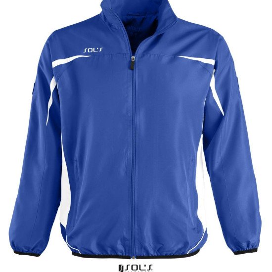 Куртка спортивна SOL'S Old Trafford Sweat, колір синій/білий - 90400913M