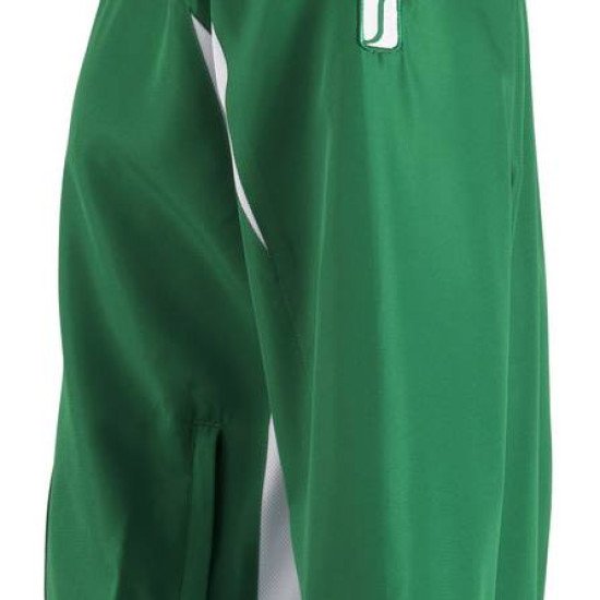 Куртка спортивна SOL'S Old Trafford Sweat, колір насичений зелений/білий - 90400933S