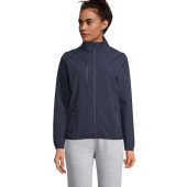 Куртка софтшел жіноча SOL'S Falcon, колір тьмяно-чорнильний - 038282323XL