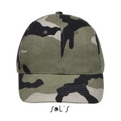 Кепка SOL'S Buffalo, колір камуфляж зелений - 88100986TUN