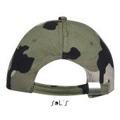 Кепка SOL'S Buffalo, колір камуфляж зелений - 88100986TUN