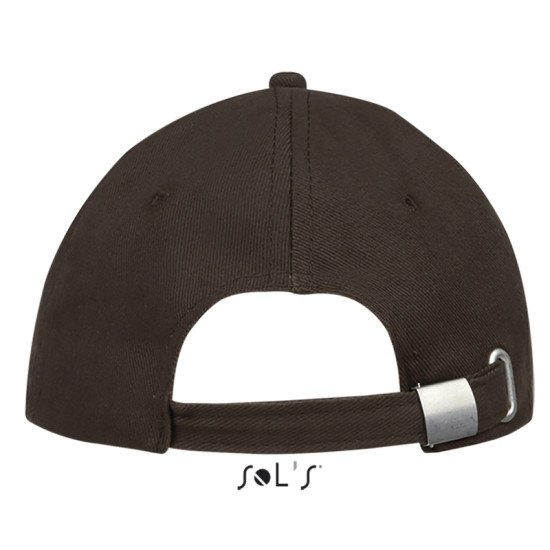 Кепка SOL'S Buffalo, колір шоколадний/бежевий - 88100921TUN