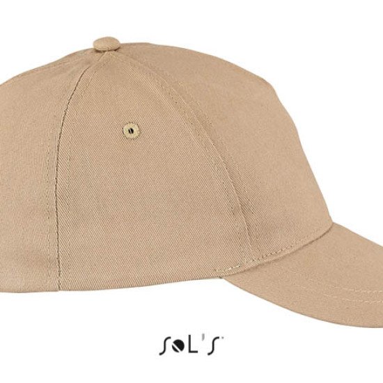 Кепка SOL'S Buzz, колір пісочний - 88119115TUN