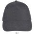 Кепка SOL'S Sunny, колір темно-сірий - 88110384TUN