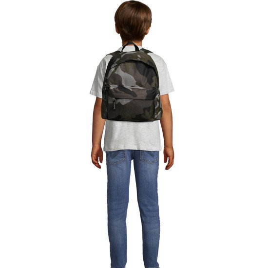 Рюкзак дитячий SOL'S Rider kids, колір камуфляж зелений - 70101986TUN