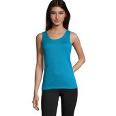 Майка спортивна жіноча SOL'S Sporty TT, колір морський - 02117321L Майка спортивна жіноча SOL'S Sporty TT, колір морський - 02117321L