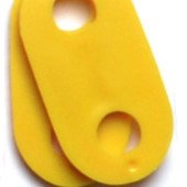 Стопери для шнурків Printer Drawstring Stoppers, колір жовтий - 2269003220