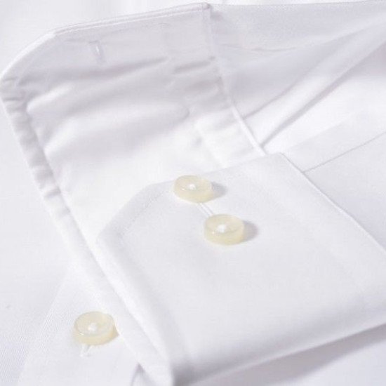 Сорочка чоловіча JH&Frost Green Bow 01 Slim Fit, колір білий - 2900102100L