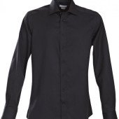 Сорочка чоловіча JH&Frost Green Bow 01 Slim Fit, колір чорний - 2900102900XL