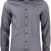 Сорочка чоловіча JH&Frost Green Bow 01 Slim Fit, колір сірий - 2900102911L