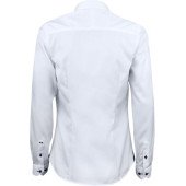 Сорочка жіноча JH&Frost Red Bow 20, колір білий/темно-синій - 290200310664XL