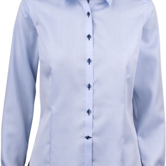 Сорочка жіноча JH&Frost Red Bow 20, колір синій/темно-синій - 29020035066S