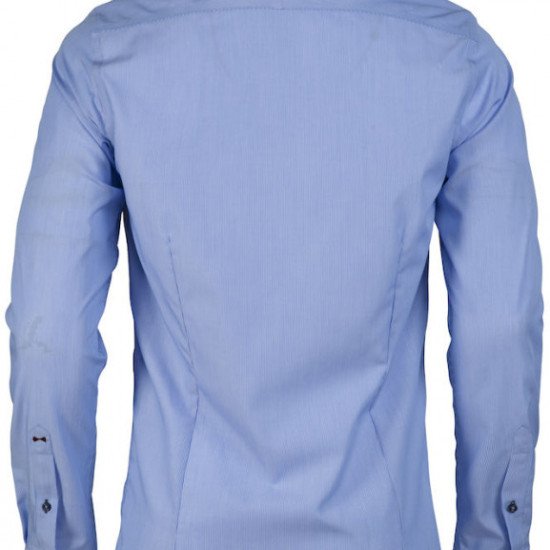 Сорочка чоловіча JH&Frost Red Bow 24 Slim Fit, колір середній-синій - 2902402551M