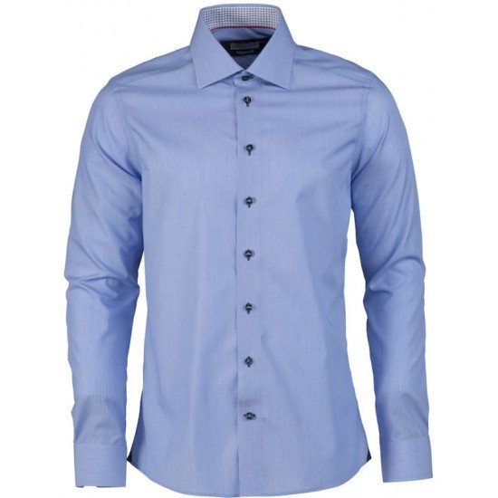 Сорочка чоловіча JH&Frost Red Bow 24 Slim Fit, колір смугастий сірий - 2902402951L