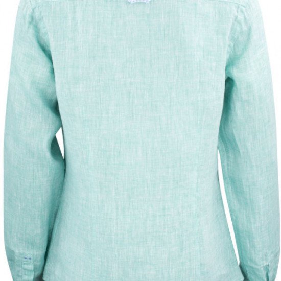 Сорочка жіноча JH&Frost Indigo Bow 33, колір зелений - 2903303710XL