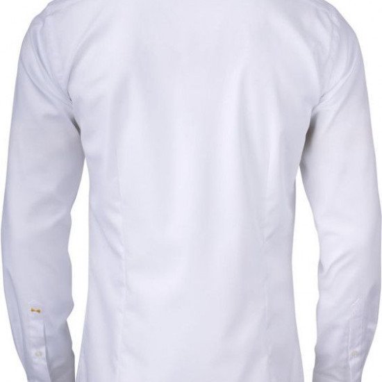 Сорочка чоловіча JH&Frost Yellow Bow 50 Regular Fit, колір темно-синій/білий - 2905001601S