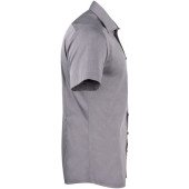 Сорочка чоловіча JH&Frost Yellow Bow 50 S/S Regular Fit, колір сірий - 2905011955S