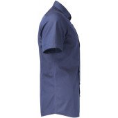 Сорочка чоловіча JH&Frost Yellow Bow 50 S/S Slim Fit, колір темно-синій - 2905022600XS