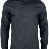 Сорочка чоловіча JH&Frost Black Bow 60 Regular Fit, колір чорний - 2906001900S