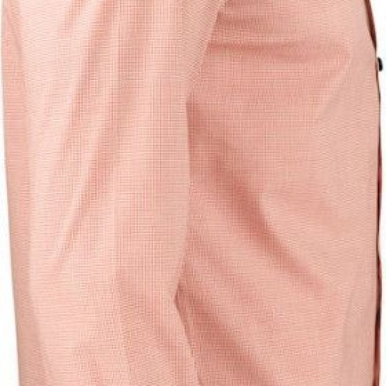Сорочка чоловіча JH&Frost Purple Bow 141 Slim Fit, колір помаранчевий/білий в клітинку - 2914102313L