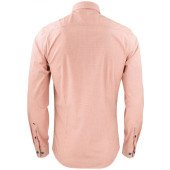 Сорочка чоловіча JH&Frost Purple Bow 141 Slim Fit, колір помаранчевий/білий в клітинку - 2914102313L