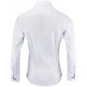 Сорочка чоловіча JH&Frost Purple Bow 146 Regular Fit, колір білий/темно-синій - 29146011064XL