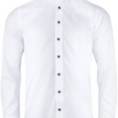 Сорочка чоловіча JH&Frost Purple Bow 146 Slim Fit, колір білий/темно-синій - 2914602106XS