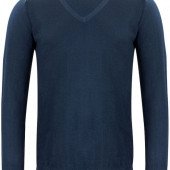 Пуловер чоловічий JH&Frost Merino V, колір темно-синій - 29301016004XL