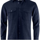 Сорочка James Harvest Highwoods, колір темно-синій - 21110406004XL