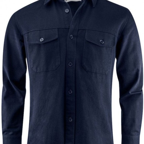 Сорочка James Harvest Highwoods, колір темно-синій - 21110406004XL