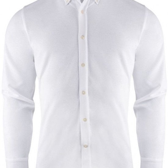 Сорочка чоловіча James Harvest Burlingham, колір білий - 21130381004XL