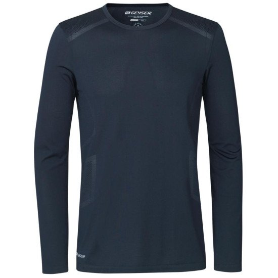 Лонгслів чоловічий безшовний Geyser, колір темно-синій - G21021790S