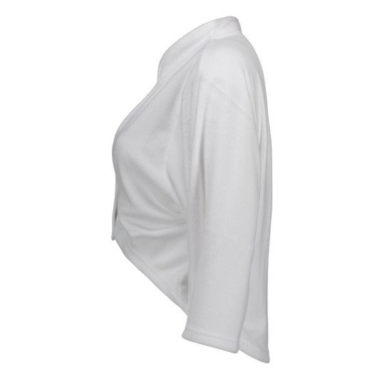 Болеро флісове ID, колір білий - 0809001XS