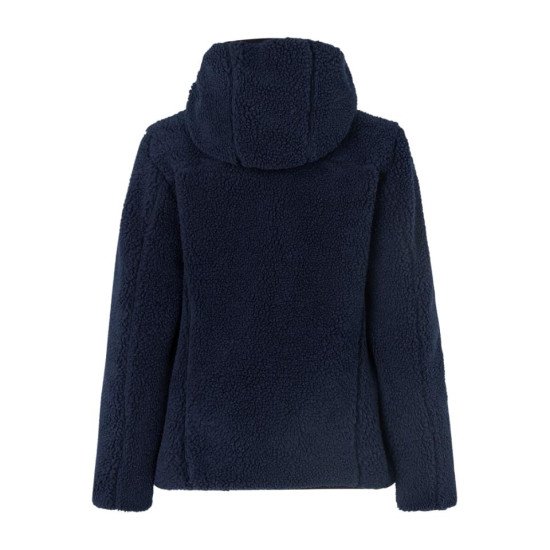 Куртка з шерпи жіноча ID Pile, колір темно-синій - 0829790S