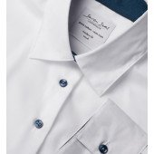 Сорочка жіноча Seven Seas Fine Twill Virginia Modern Fit, колір білий - S372001S