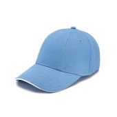 Кепка coFEE Turned sandwich, колір блакитний/білий - 1734-11 CO