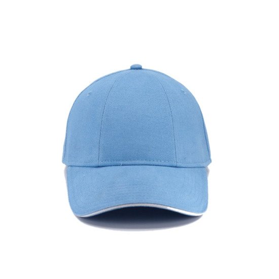 Кепка coFEE Turned sandwich, колір блакитний/білий - 1734-11 CO