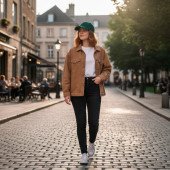 Кепка coFEE Heavy, колір темно-зелений - 1926-15 CO